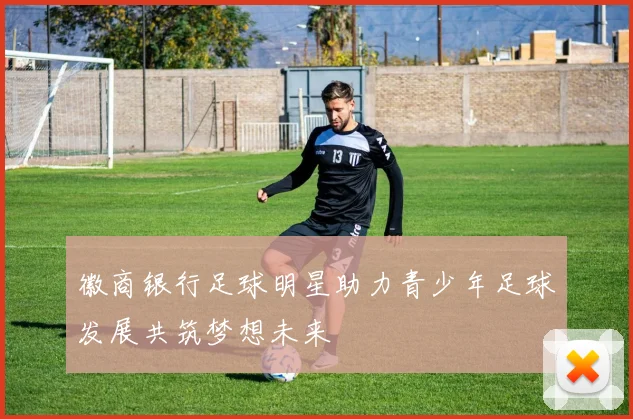 徽商银行足球明星助力青少年足球发展共筑梦想未来