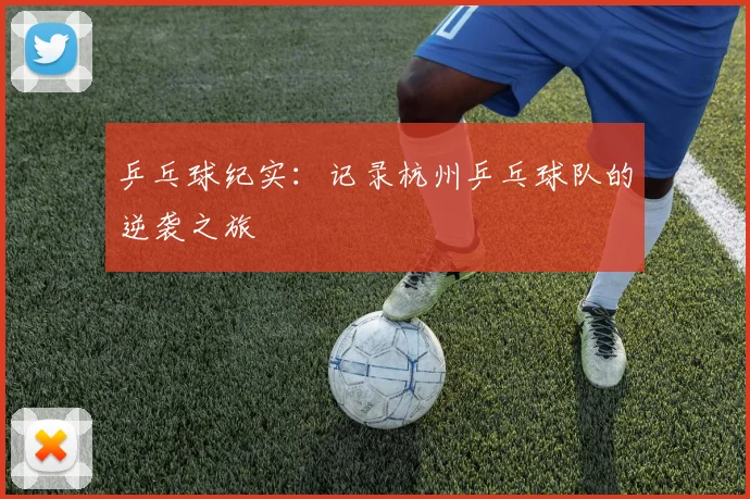 乒乓球纪实：记录杭州乒乓球队的逆袭之旅